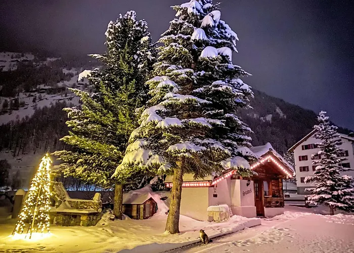 Dağ evi Haeuschen Stadel By Interhome Saas-Grund
