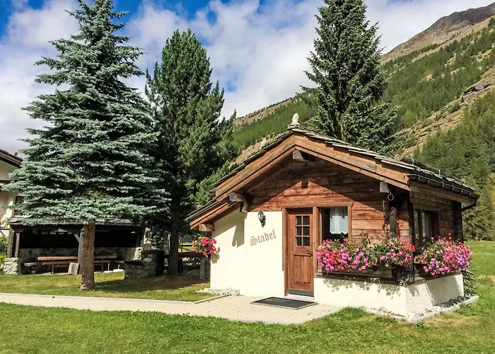 Haeuschen Stadel By Interhome Dağ evi Saas-Grund